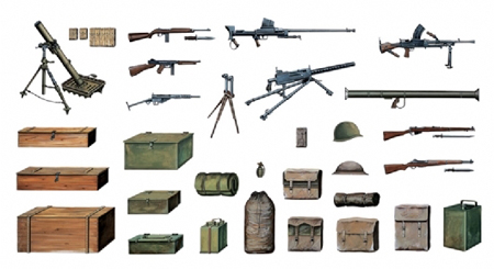 Byggmodell - Accessories WWII etc. - 1:35 - IT