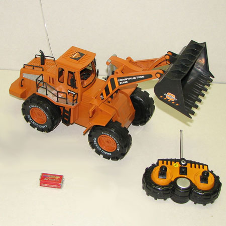 RC Radiostyrt Radiostyrda arbetsfordon - Hjullastare, Bulldozer - 6 kanals - RTR