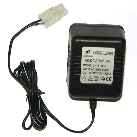RC Radiostyrt Batteriladdare - Laddare 7.2V, 400mA - HL