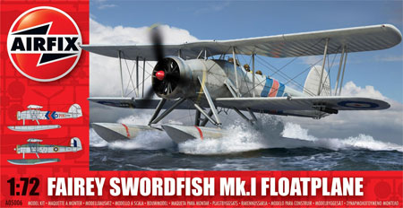 Byggmodell - Fairey Swordfish Mk1 Floatplane - 1:72
