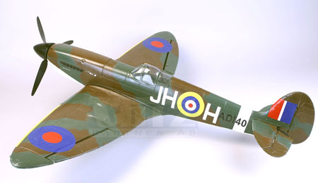 Flygplan - Arttech Spitfire BL 2,4Ghz - 4ch - Borstl&ouml;st paket - RTF