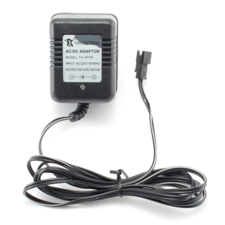 RC Radiostyrt Batteriladdare - 4,8V - NiMh, NiCd - 300mA