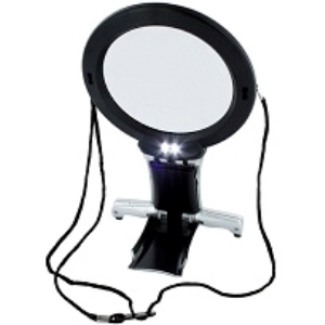 RC Radiostyrt Dual purpose neck and desk magnifier with LED light
