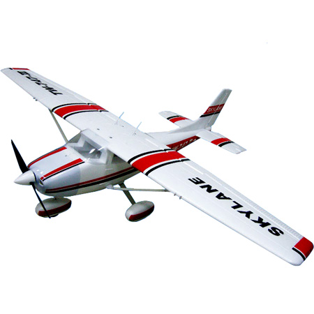 RC Radiostyrt Flygplan - Cessna Skylane 182 BL 2,4Ghz - EPO - 4ch - Borstlöst paket - RTF