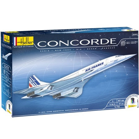 RC Radiostyrt Byggmodell - Concorde - 1:72