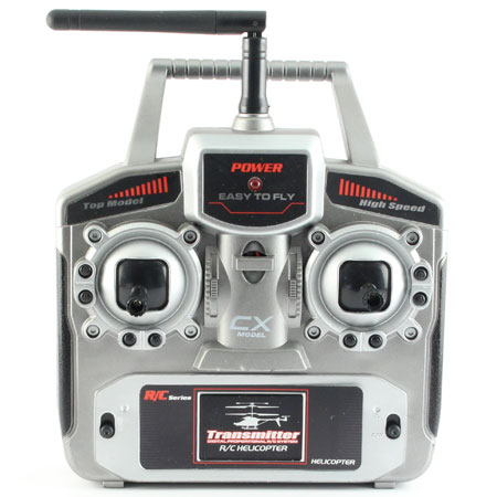 Rc helikopter - CX-Model 016V Gyro Edition Kamera 2,4Ghz 3,5ch - RTF