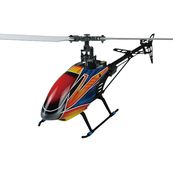Radiostyrd helikopter - E-Razor 450 FLB Pro - Met. - 2,4Ghz - 6CH - RTF