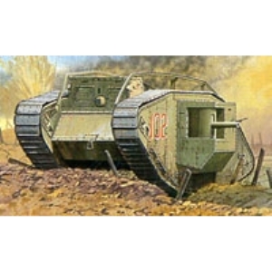 RC Radiostyrt Byggsats Stridsvagn - MK. IV Male WWI Battle Tank - 1:32 - Emhar
