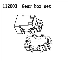 RC Radiostyrt FS Racing 1:5 Buggy Gear box set