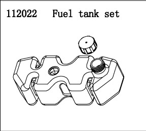 RC Radiostyrt FS Racing 1:5 Buggy Fuel tank