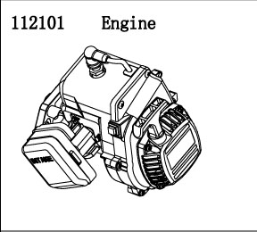RC Radiostyrt FS Racing 1:5 Buggy Engine 23CC
