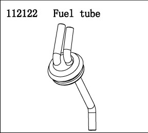 RC Radiostyrt FS Racing 1:5 Buggy Fuel pipe set