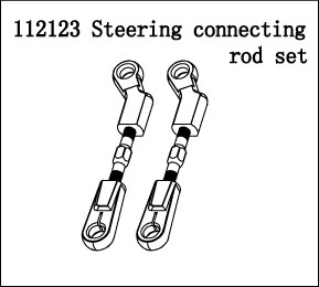 RC Radiostyrt FS Racing 1:5 Buggy Steering connecting Rod set