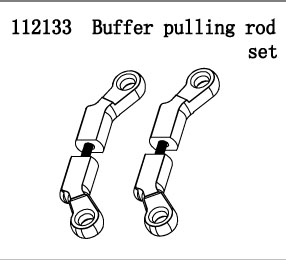 RC Radiostyrt FS Racing 1:5 Buggy Buffer pulling rod