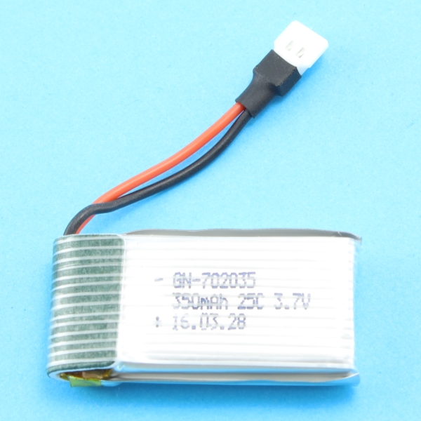 Batteri - 3,7V 350mAh LiPo - FL