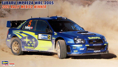 RC Radiostyrt Byggmodell bil - Subaru Impreza WRC 2005 - 1:24 - HaseGawa