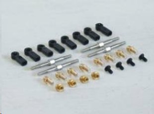 RC Radiostyrt HBX Adjustable upper linkage assembly