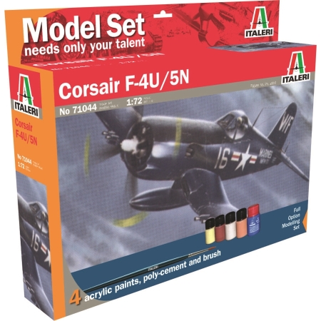 Modellflygplan - F4U-5N CORSAIR - Model set - 1:72 - Italeri