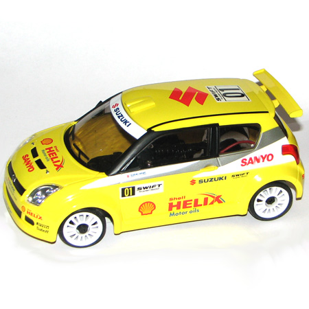Radiostyrda bilar - 1:28 - Iwaver 02M Suzuki Swift - 2,4Ghz - Gul - RTR