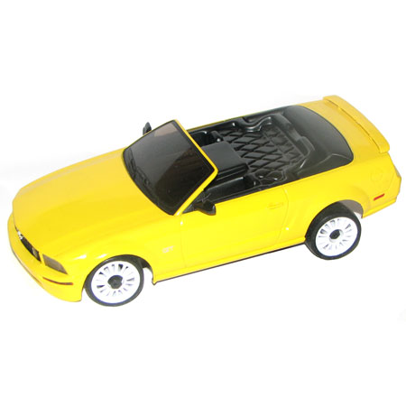 Radiostyrda bilar - 1:28 - Iwaver 02M Ford Mustang - 2,4Ghz - Gul - RTR