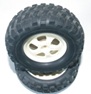 RC Radiostyrt HBX 1:10 Pro Off Road Wheels Complete Front