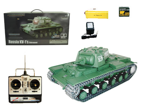 Rc stridsvagn - 1:16 - Russian KV-1 METALL Upg. RTR