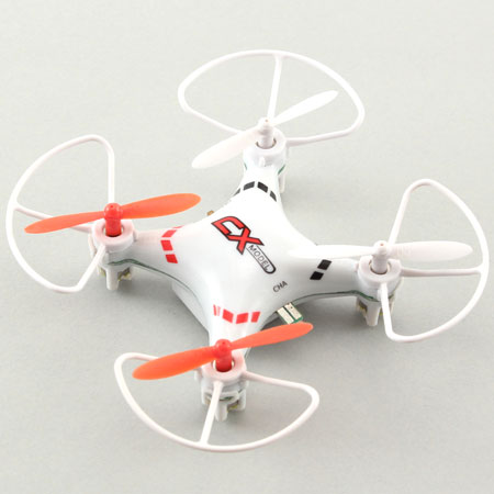 Radiostyrd drone - Quadcopter CX-023 - 2,4Ghz - Led/flip v - RTF