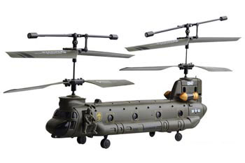 RC Radiostyrt Radiostyrd helikopter - UDI Chinook - 3,5ch - RTF
