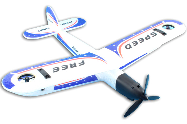 Flygplan - Free Speed Gyro Edition - 2,4Ghz - 3,5ch - RTF