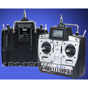 S&auml;ndarpaket - Arttech E-Fly 100C - 6 kanals - 35Mhz
