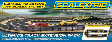 RC Radiostyrt Scalextric bilbana - Ultimate track extension pack