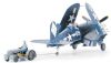 Byggmodell flygplan -  Corsair F4U-1D med traktor - 1:48 - Tamiya