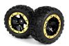 Slayer MT Wheels/Tires Assembled (Black/Gold)