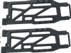 HBX 1:10 X-missile Rear Lower suspension Arm, V&auml;nster/H&ouml;ger, 2-pack