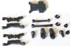 HBX 1:24 Buggy - Susp arms, shock ass Body posts, F/R shock tower