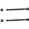 HBX 1:10 X-missile Shock tower mount bolts M3 lock nut, 2-pack