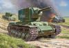 Byggsats Stridsvagn - KV-2 heavy tank - snap - 1:100 - Zvezda