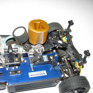 Metanol bil - 1:10 - Sprint - 18Cxp - 2,4Ghz - RTR