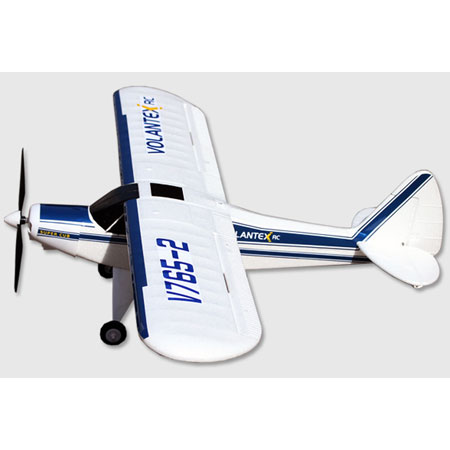 Flygplan - Super Cub 2,4Ghz BL + Sim - Borstlöst - 4ch - EPO -  RTF