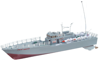 Radiostyrda båtar - Brittisk torpedbåt 2,4Ghz - RTR