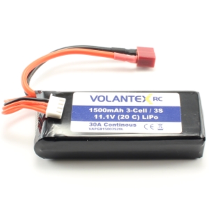 Batteri - 11,1V 1500mAh LiPo - 20C - T-kontakt - Volantex - V797128