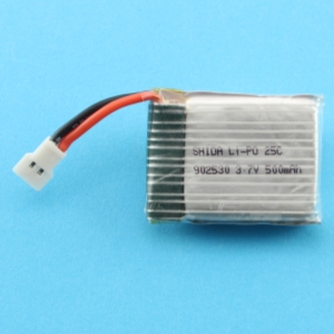 Batteri - 3,7V 500mAh LiPo - 20C - V.2.931.015