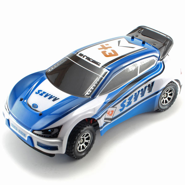 Radiostyrd bil - Vortex 4WD Touring car - Blue - 2,4Ghz - 1:18 - RTR