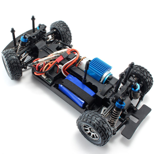 Radiostyrd bil - Vortex 4WD Touring car - Blue - 2,4Ghz - 1:18 - RTR