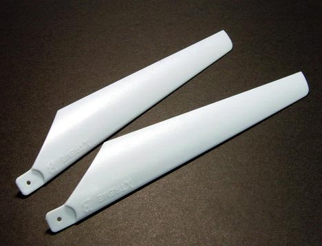 Reservdelar - Hard rotorblades (B) - Vit - Lama V3 m.fl.