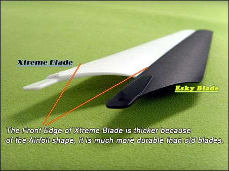 Reservdelar - Hard rotorblades (B) - Vit - Lama V3 m.fl.