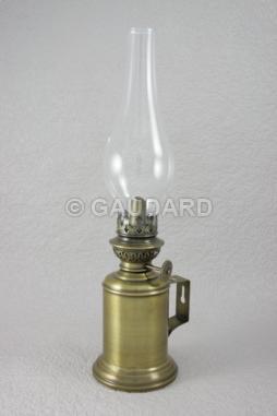 Fotogenlampa Äppelviken , 6’’’ antik mässing