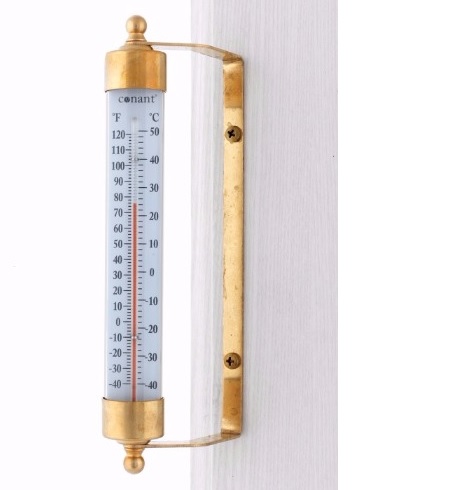 Termometer i mässing