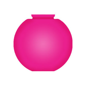 Månskenskupa i Rosa - 2310P15