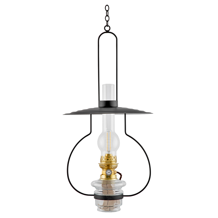 Fotogenlampa EL, Lyckeby, Svart, j&auml;rn/alu N234N5 fr&aring;n Fotogenlampor.se